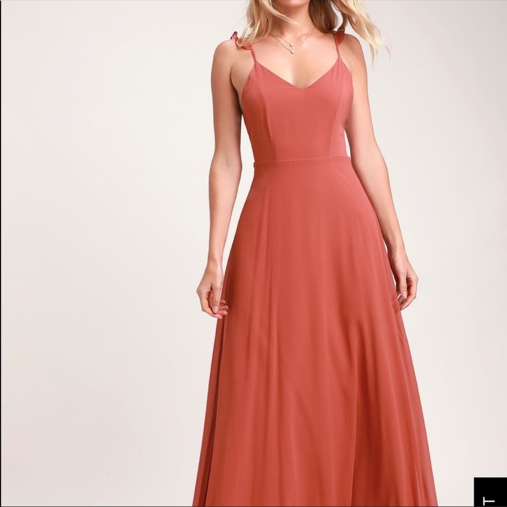 Lulus bridesmaid dress
